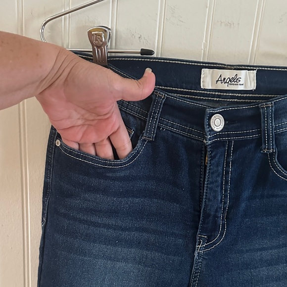 Angels Forever Young Blue Skinny Jeans sz 4 - Picture 9 of 15
